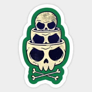 cute skull Sticker